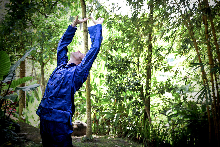 Золотые Упражнения Цигун — Поддерживание Луны