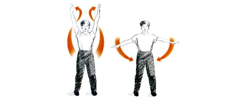 Разминка для плечевого пояса